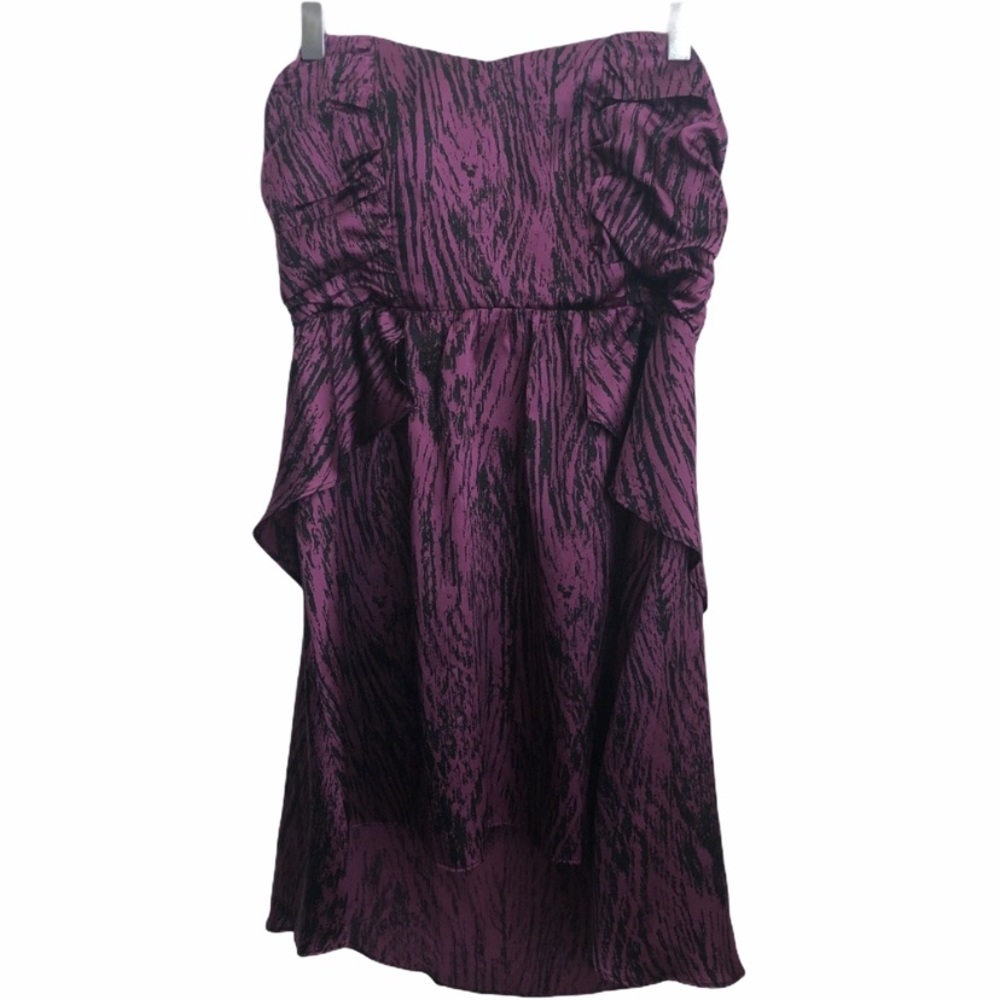 Dolce Vita 100% Silk Strapless Dress - Picture 1 of 8